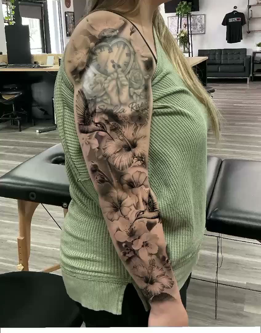 The design stage of the tattoo process