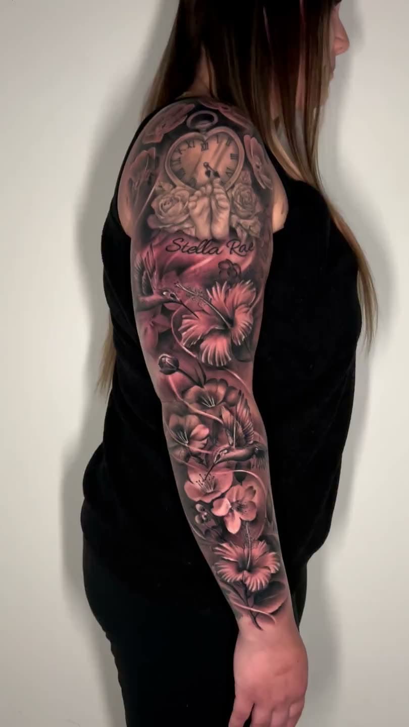 Tattoo aftercare stage with Roly Vizion